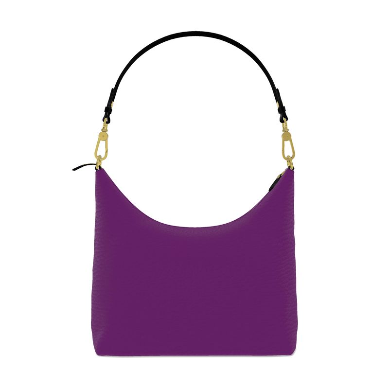 Plum Prestige Square Hobo Bag