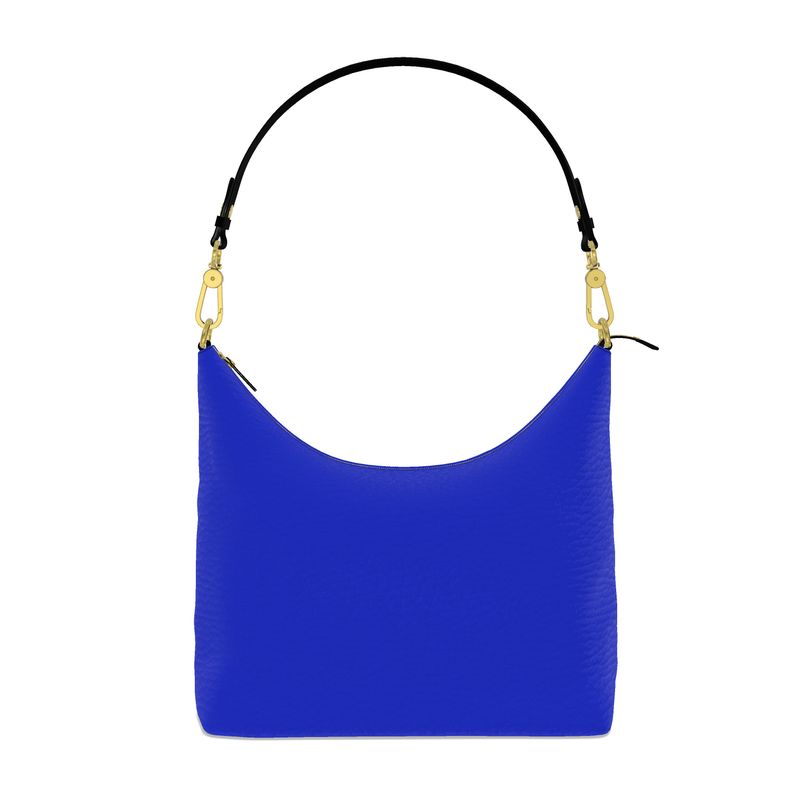 Cobalt Allure Square Hobo Bag