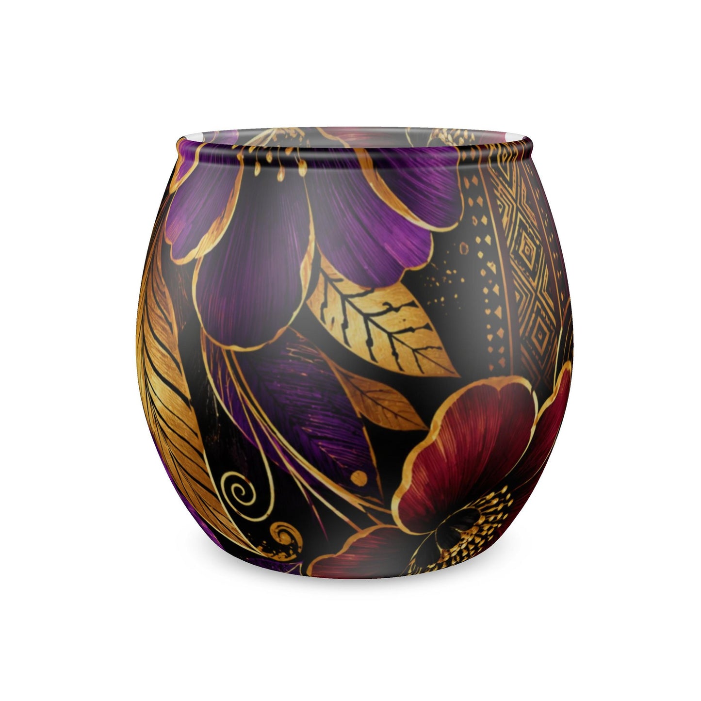 Zuri Garden Glass Tealight Candle Holder