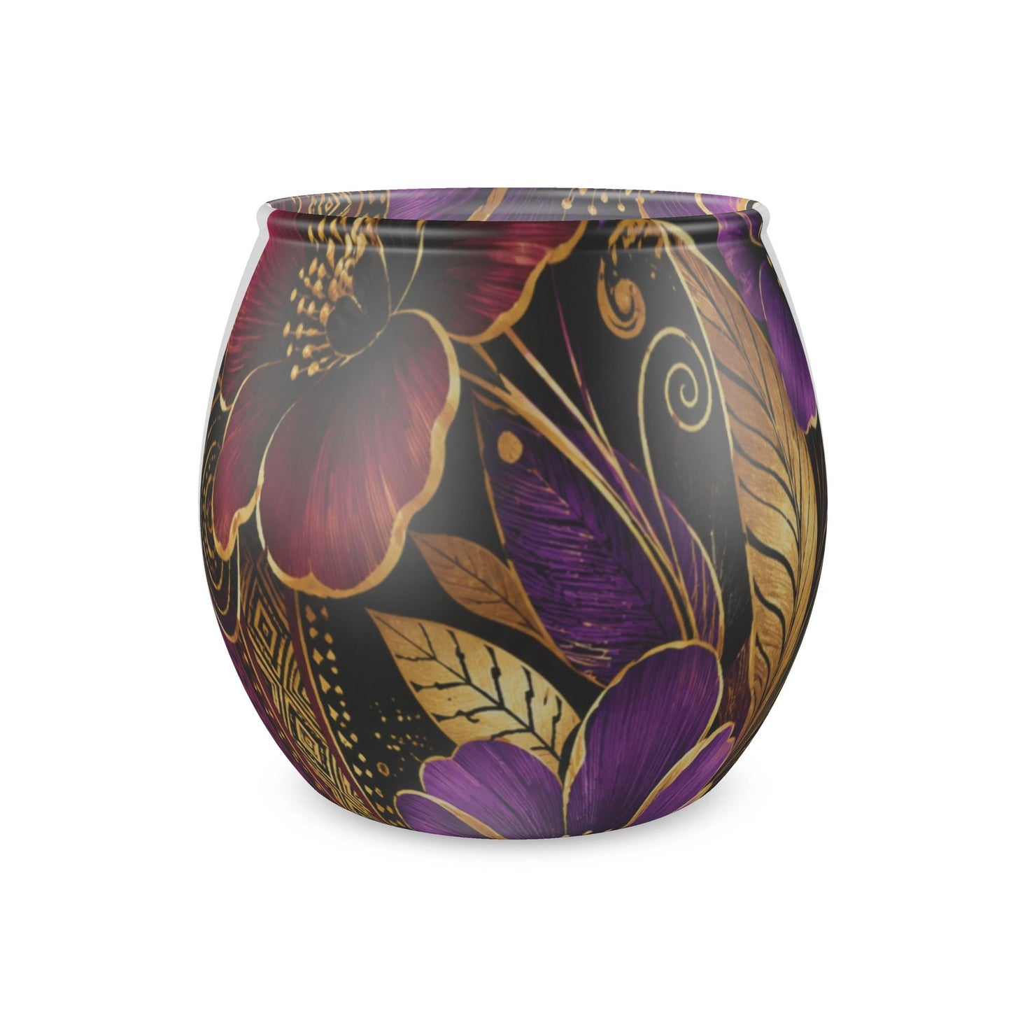 Zuri Garden Glass Tealight Candle Holder