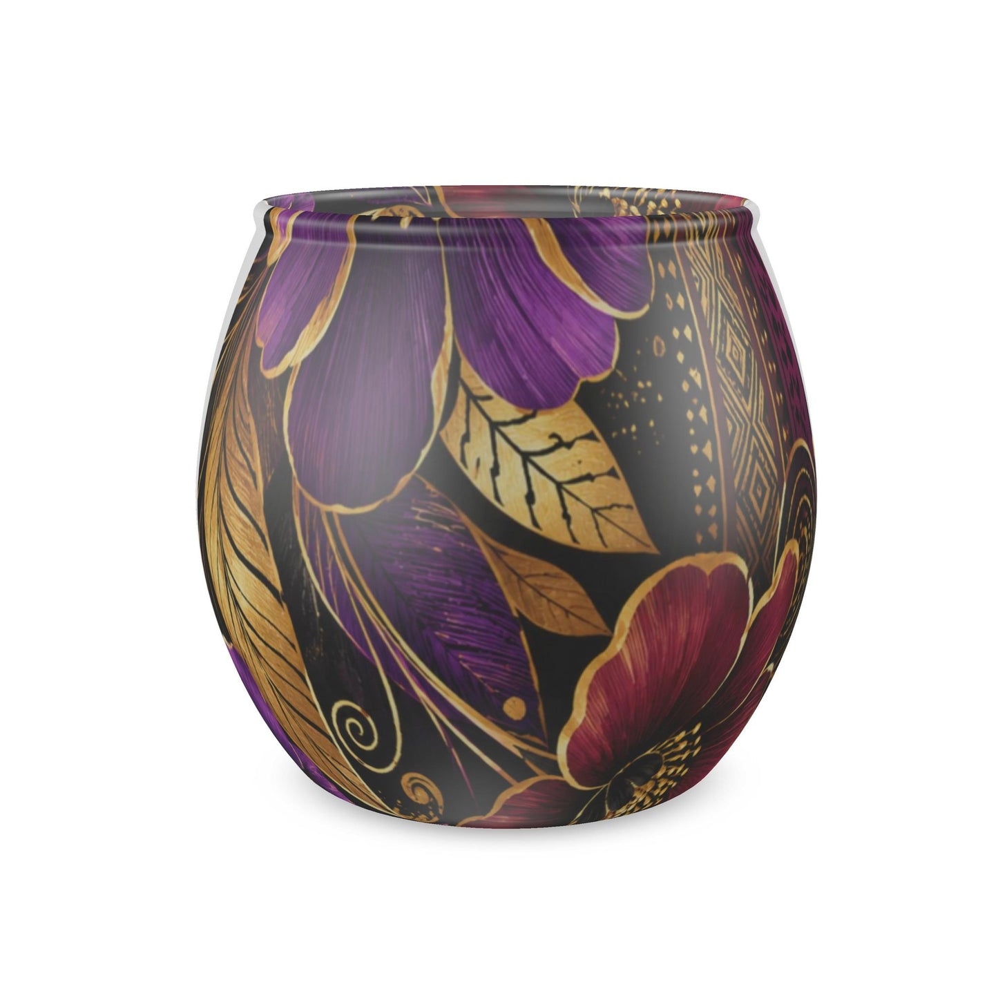 Zuri Garden Glass Tealight Candle Holder
