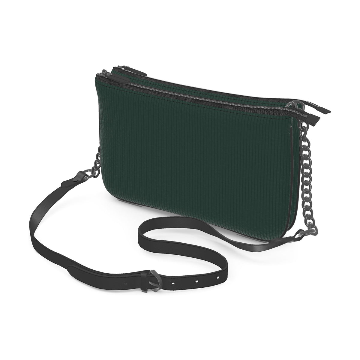 Emerald Reserve Pochette Double Zip Bag