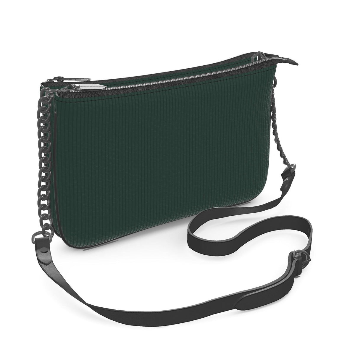 Emerald Reserve Pochette Double Zip Bag