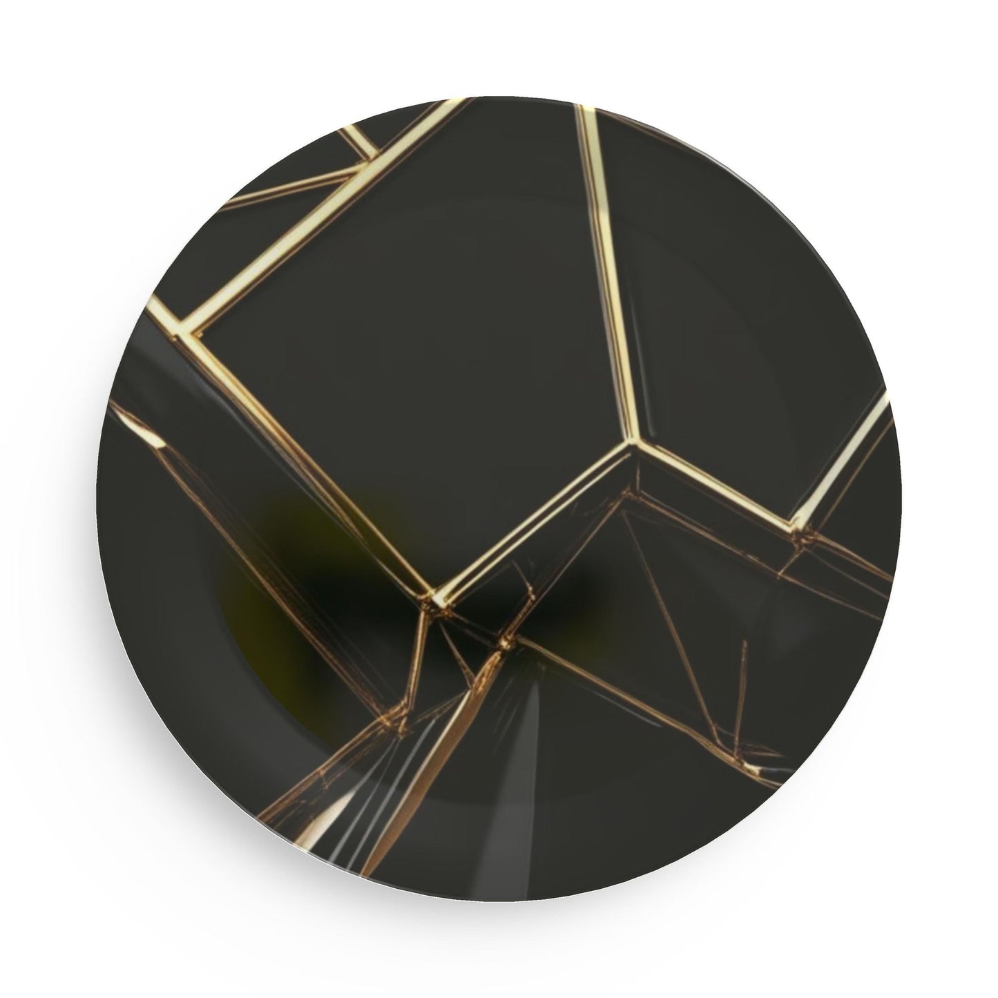 Obsidian Luxe Party Plates