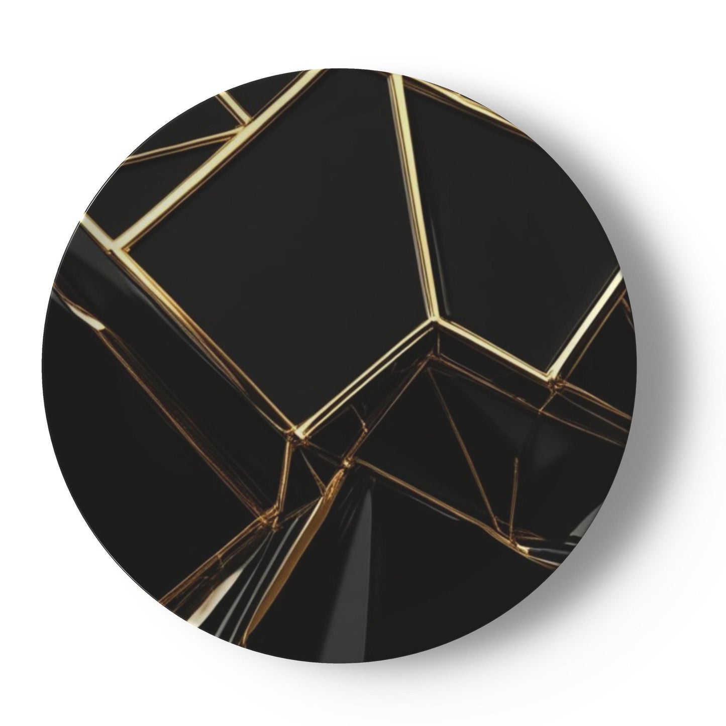 Obsidian Luxe China Plates