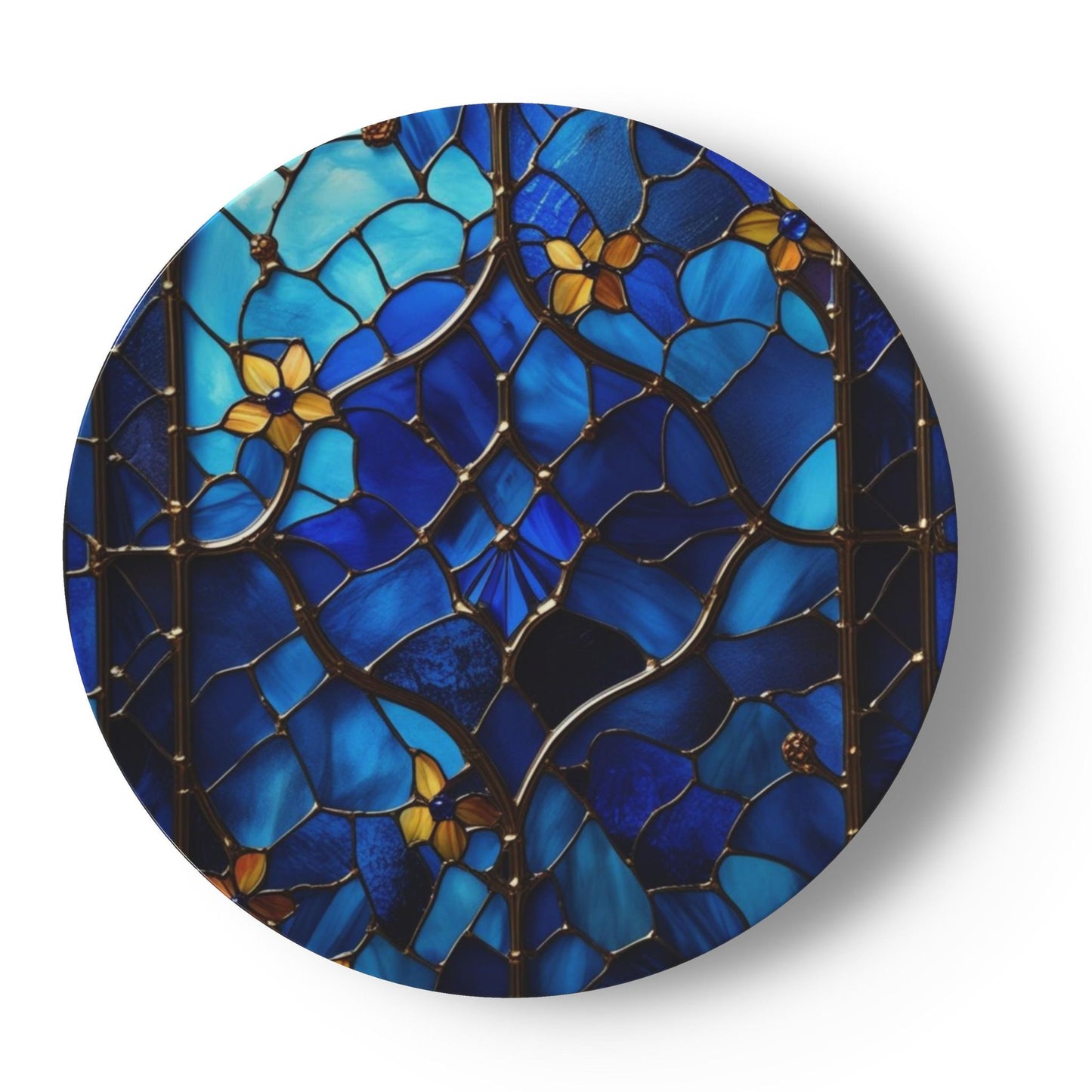 Sapphire Radiance China Plates