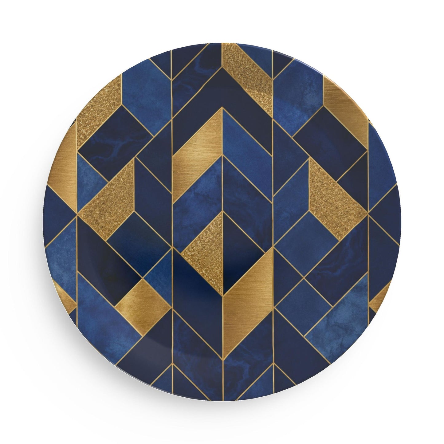 Sapphire Symmetry Party Plates