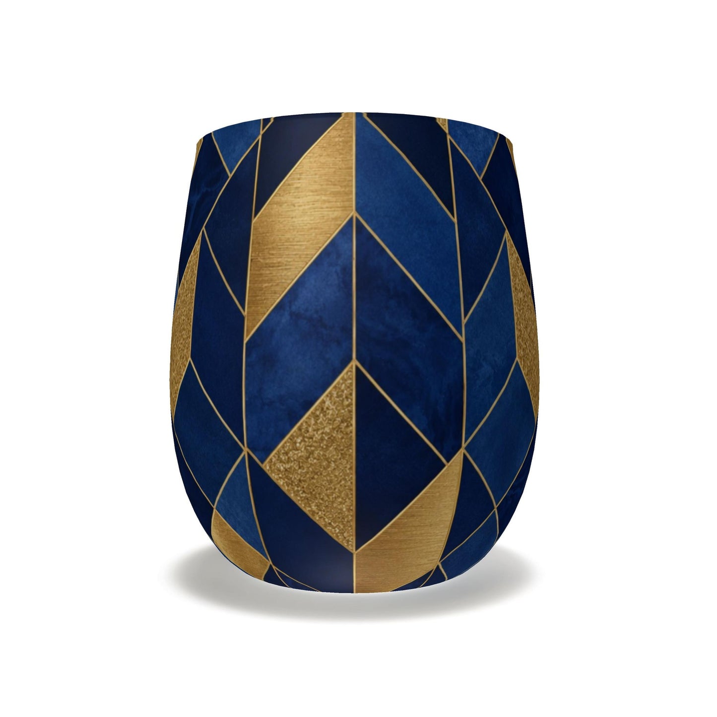 Sapphire Symmetry Water Glass