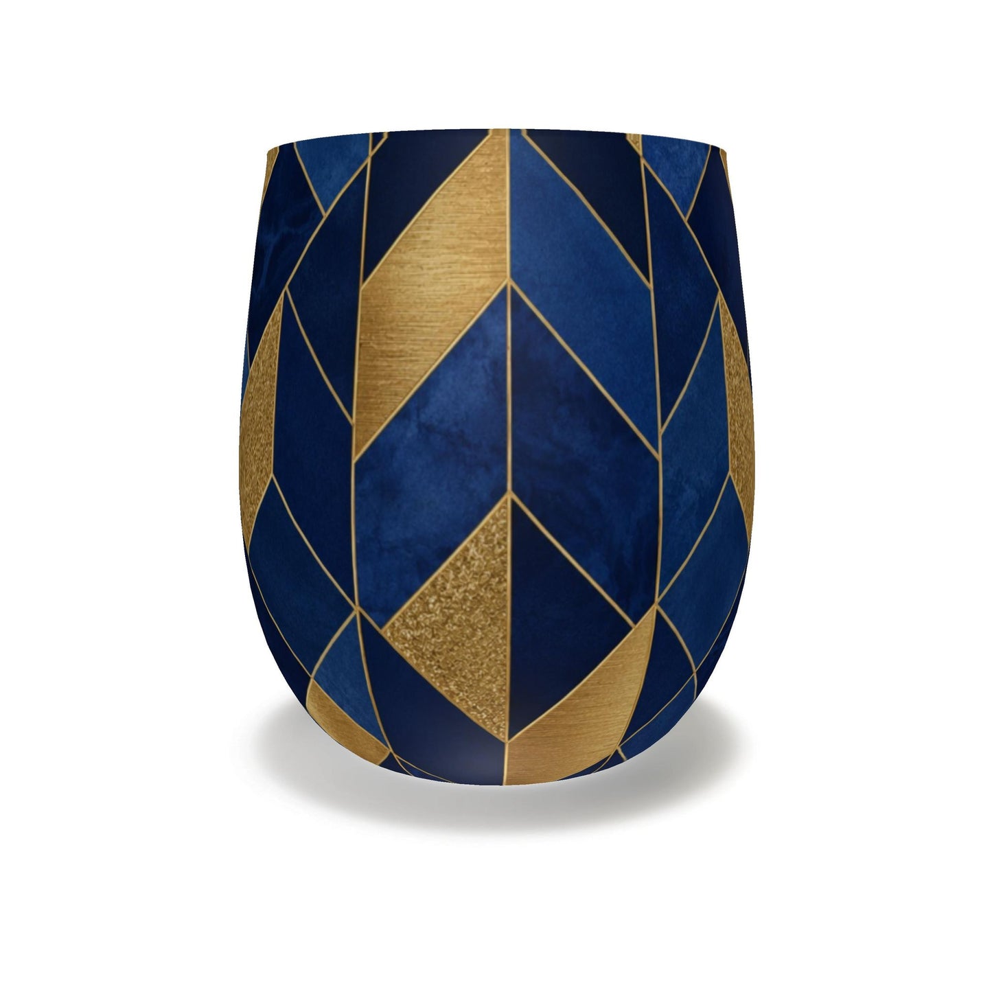 Sapphire Symmetry Water Glass