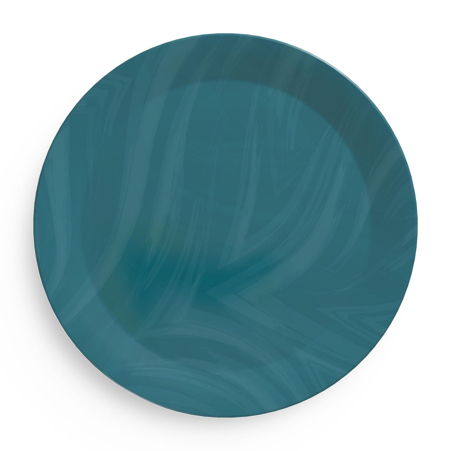 Teal Wave Party Plates