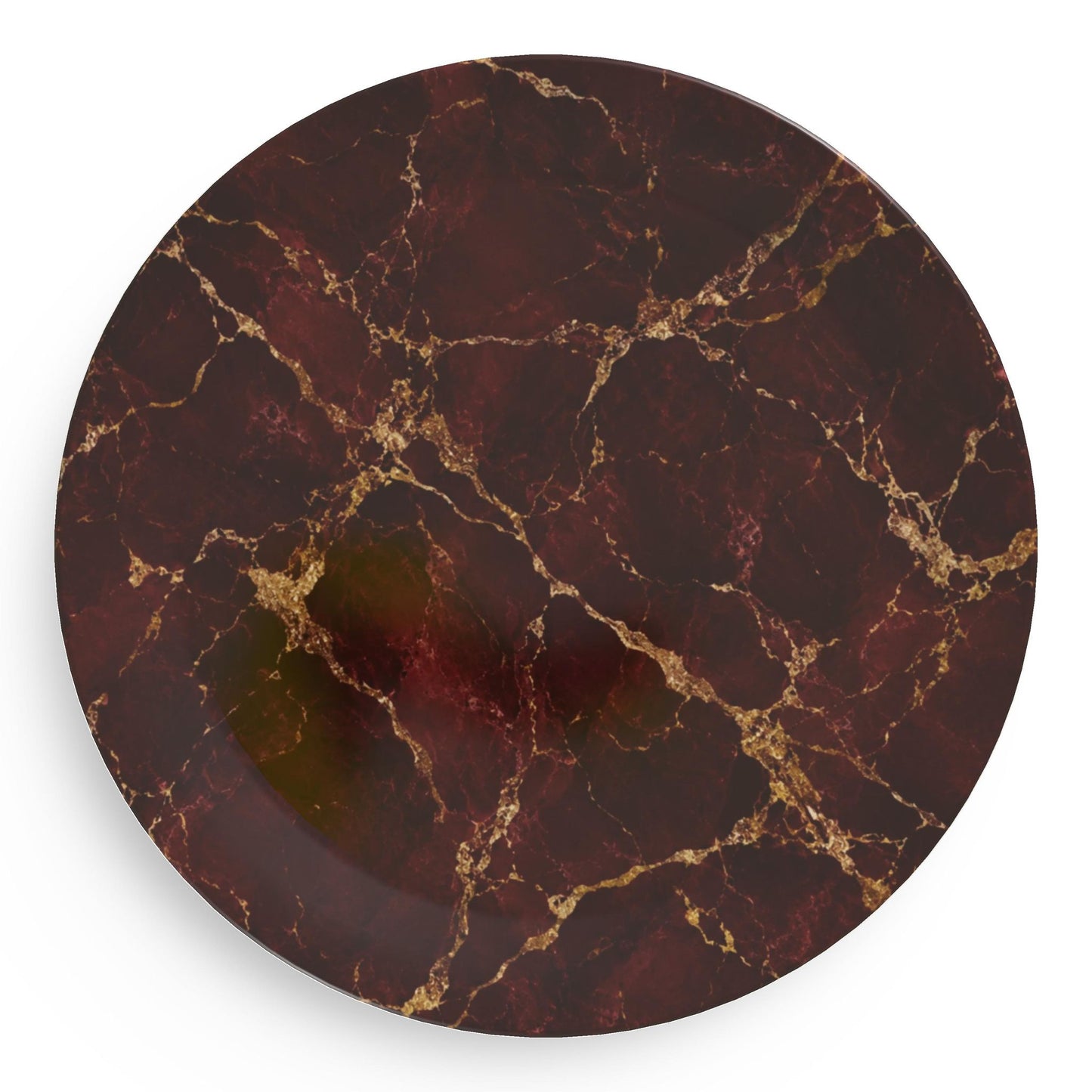 Bordeaux Gold Party Plates