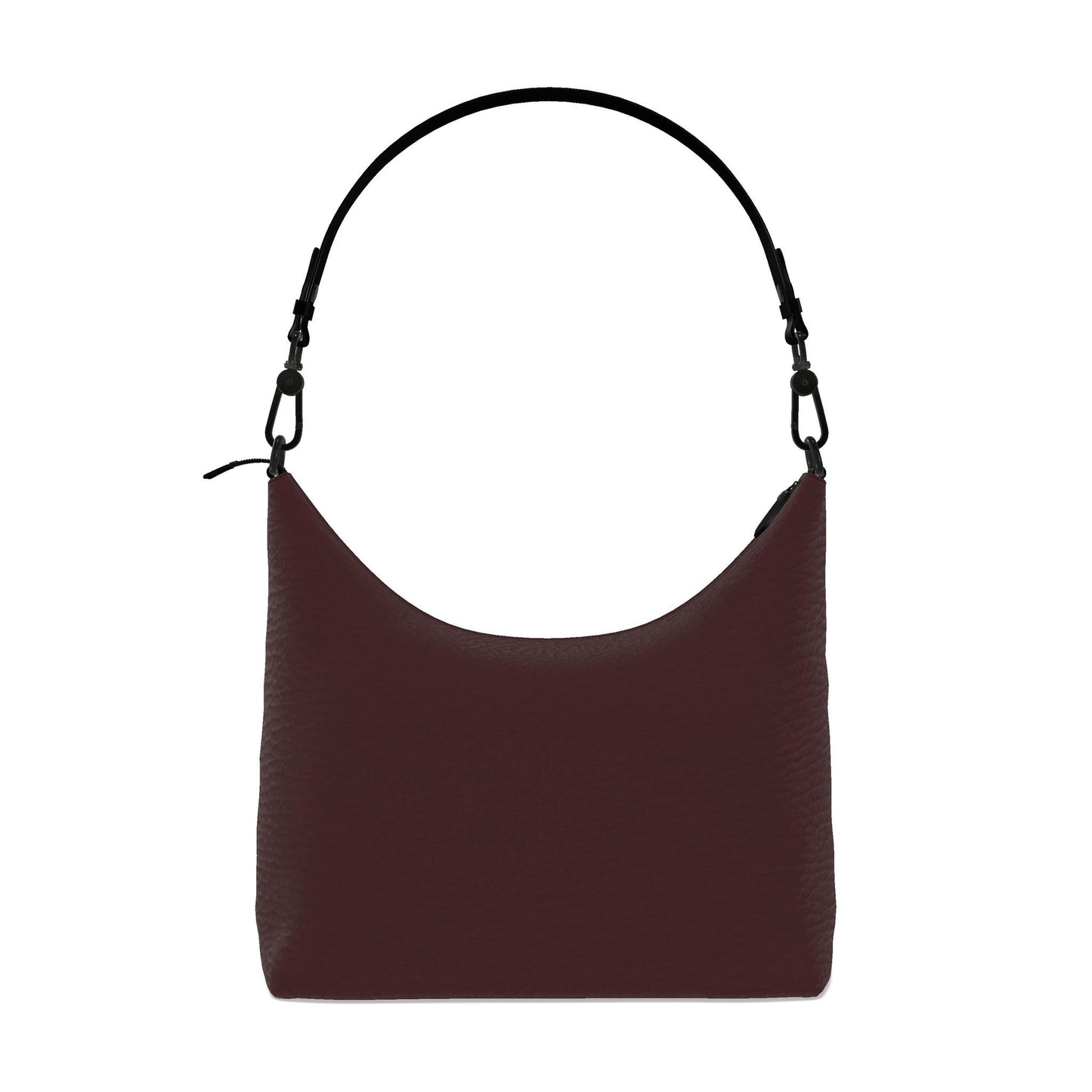 Garnet Noir Square Hobo Bag