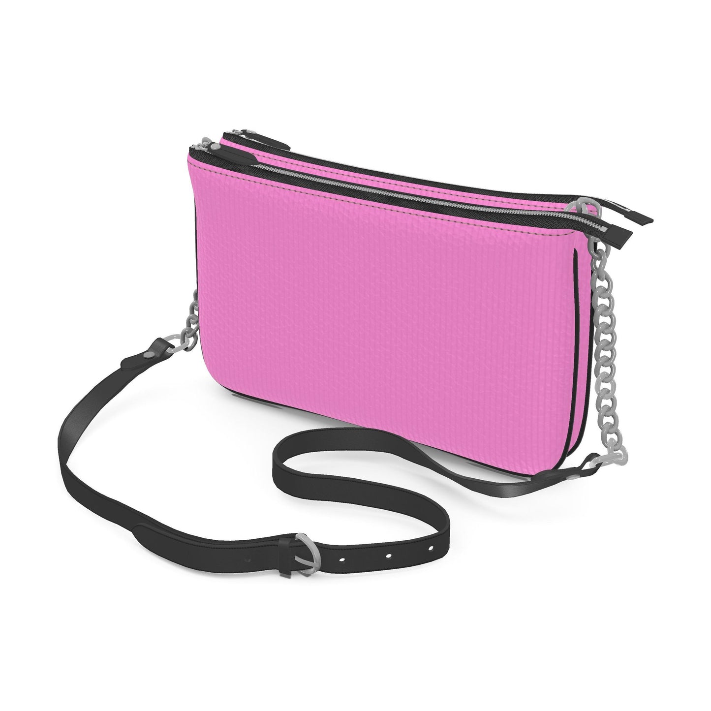 Rose Privée Pochette Double Zip Bag