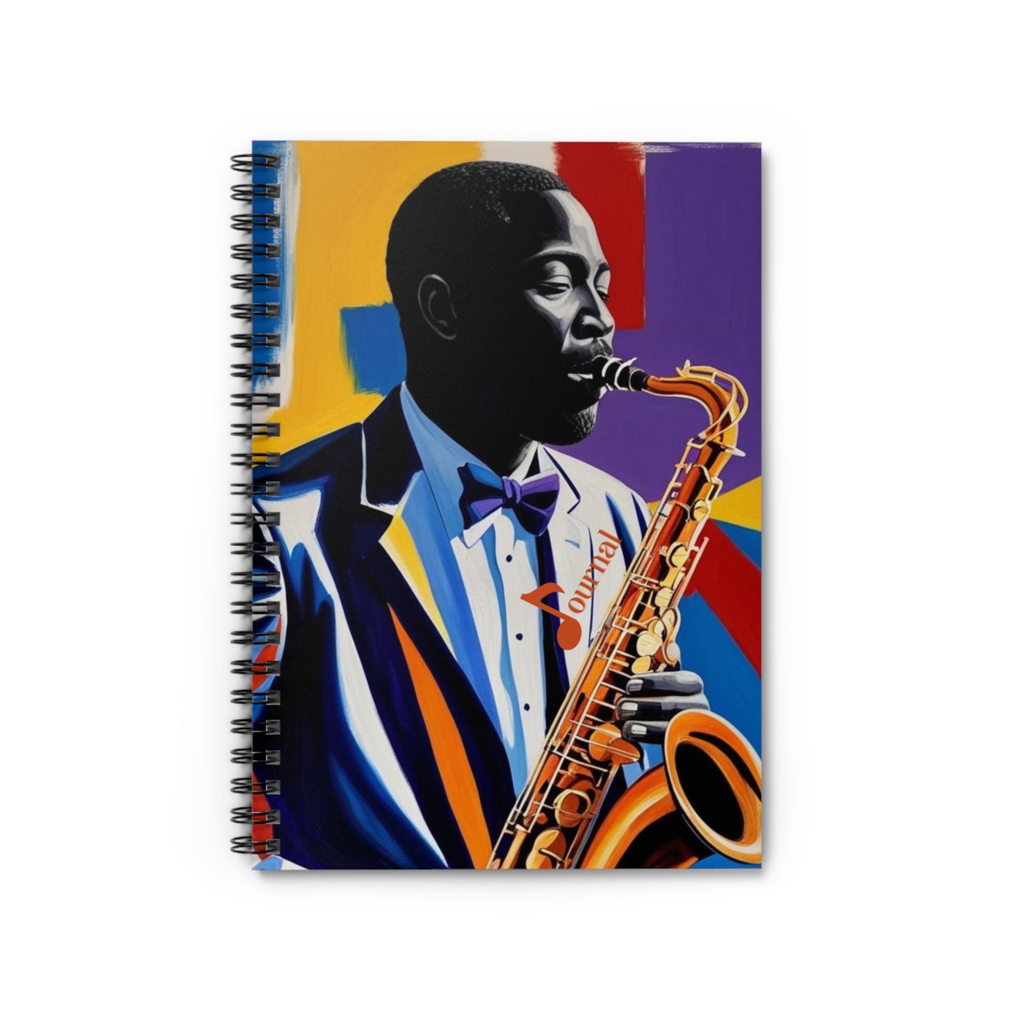 All That Sax Spiral Notebook - Ruled Line