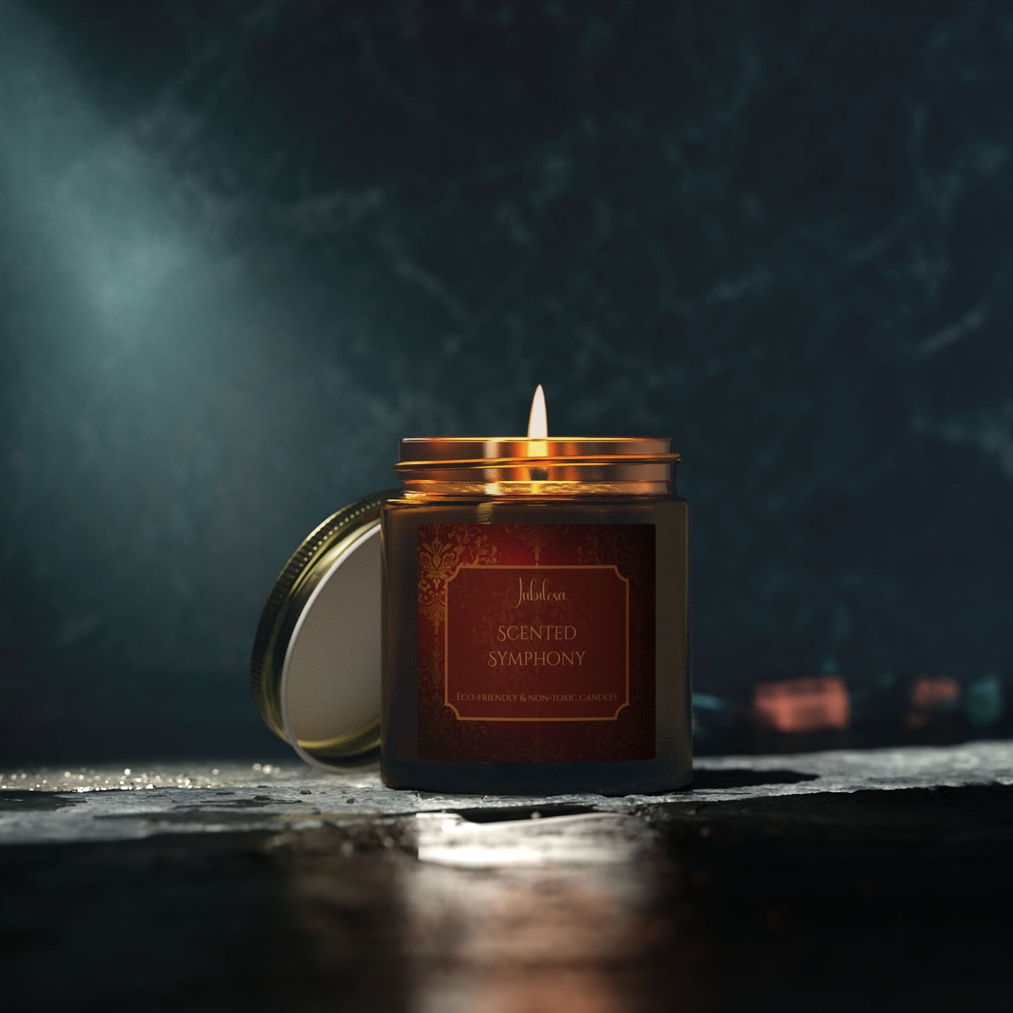 Scented Symphony Coconut Apricot Candle Collection (4oz, 9oz)