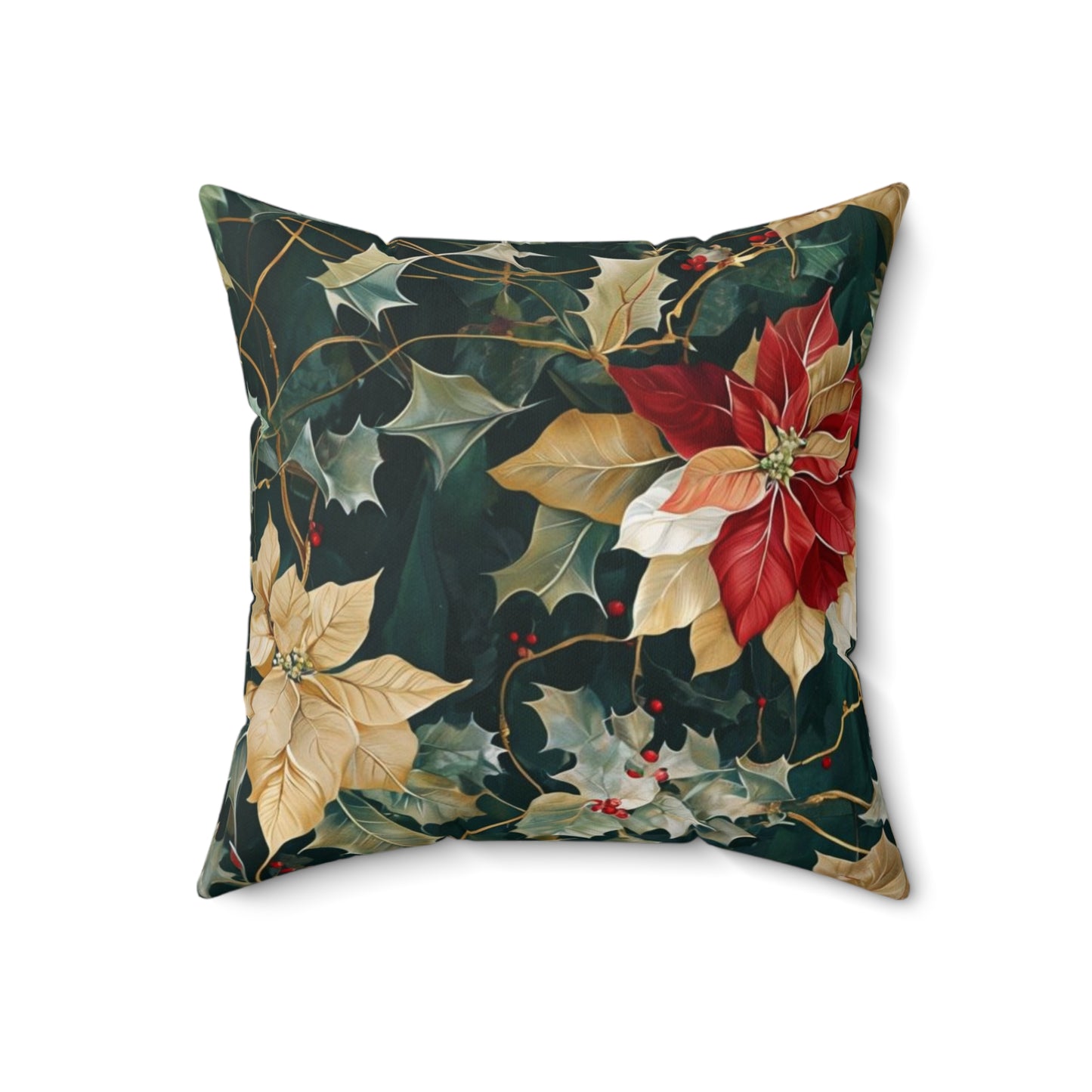 Berrie & Bliss Spun Polyester Square Pillow