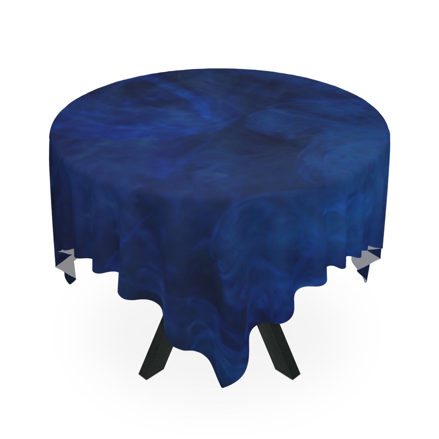 A Kind of Smoky Blue Tablecloth