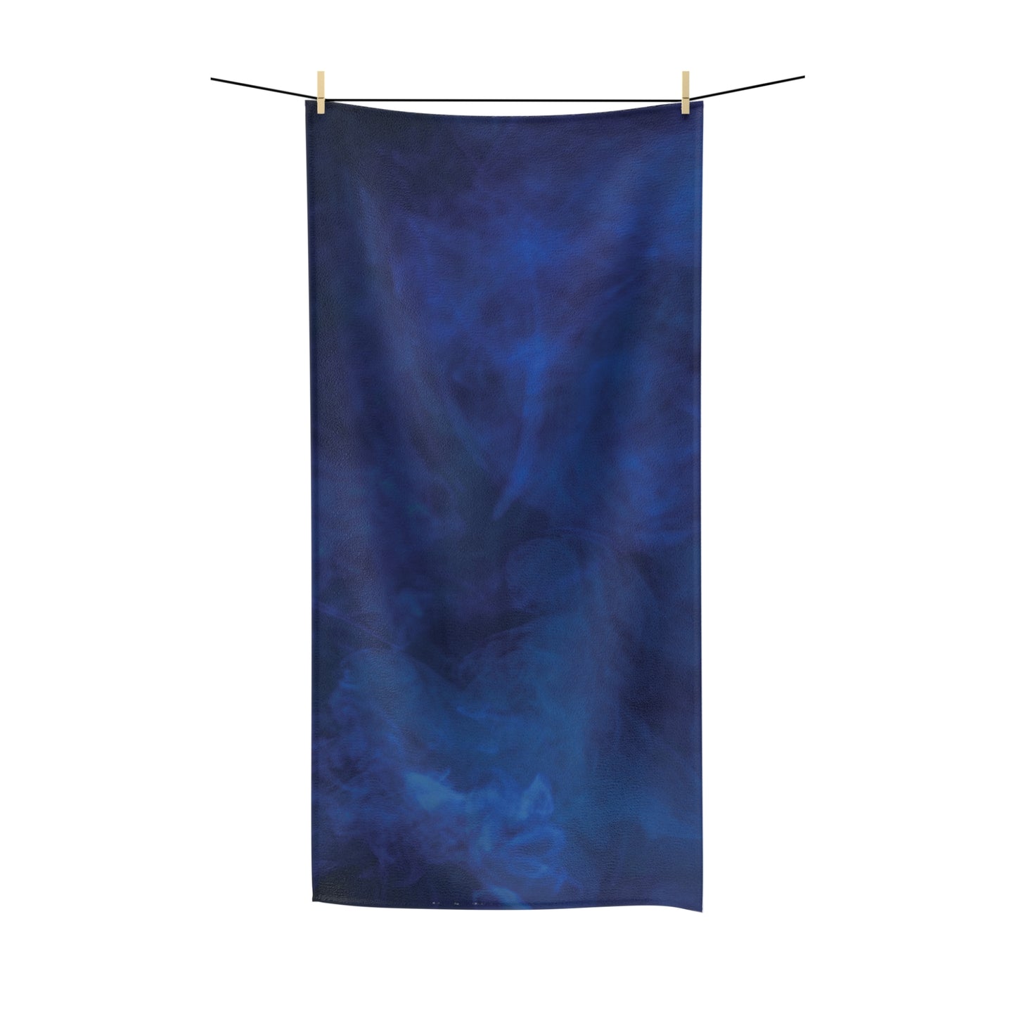 A Kind of Smoky Blue Polycotton Towel