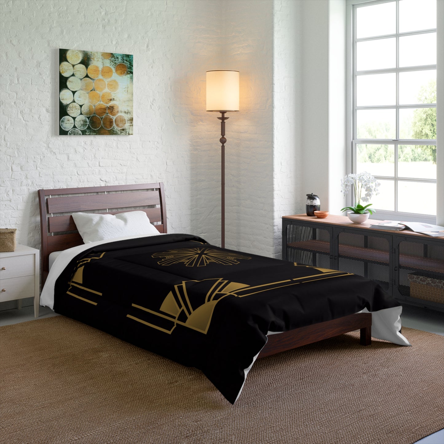 Midnight Luxe (Ebony) Comforter