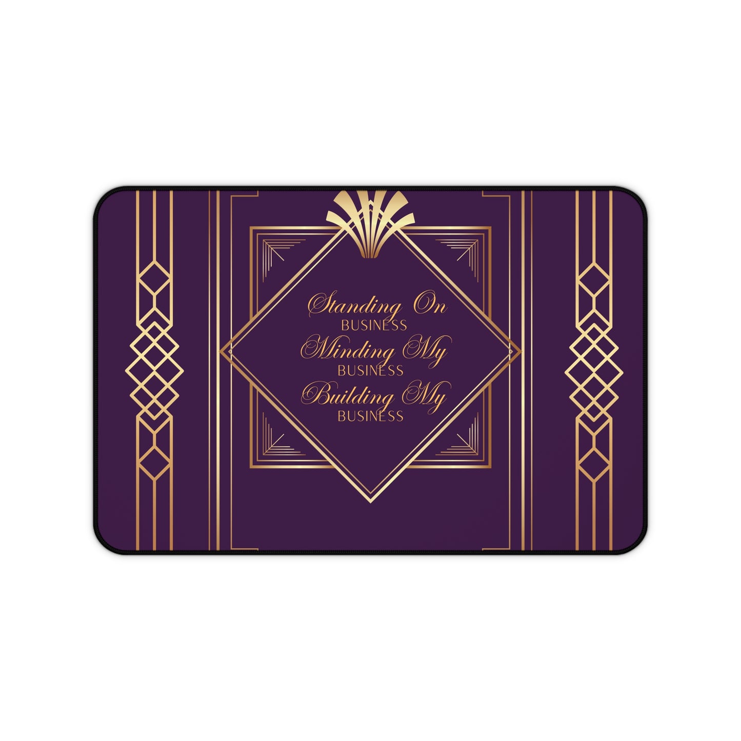 Business 2 (Purple) Desk Mat