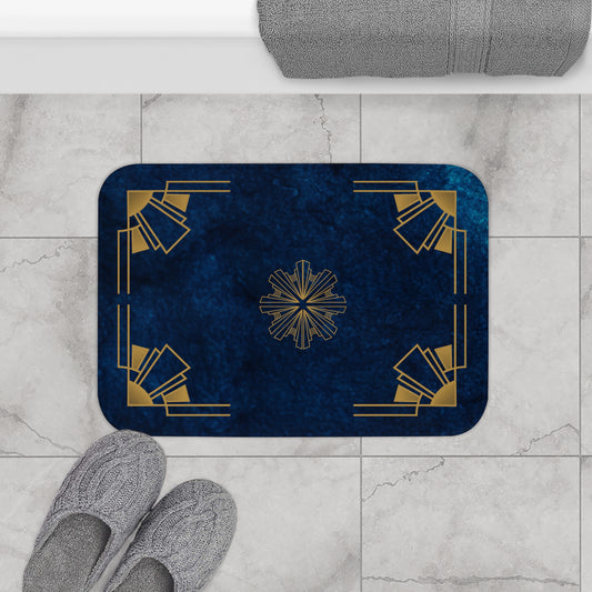 Midnight Luxe (Cobalt Blue) Bath Mat