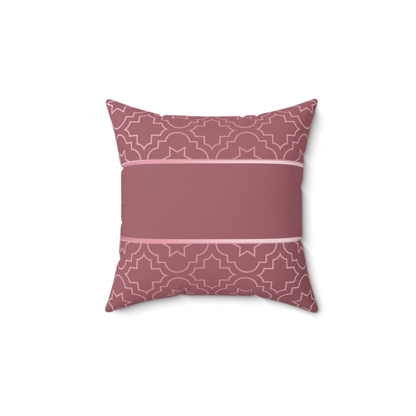 Blush of Rose Square Pillow