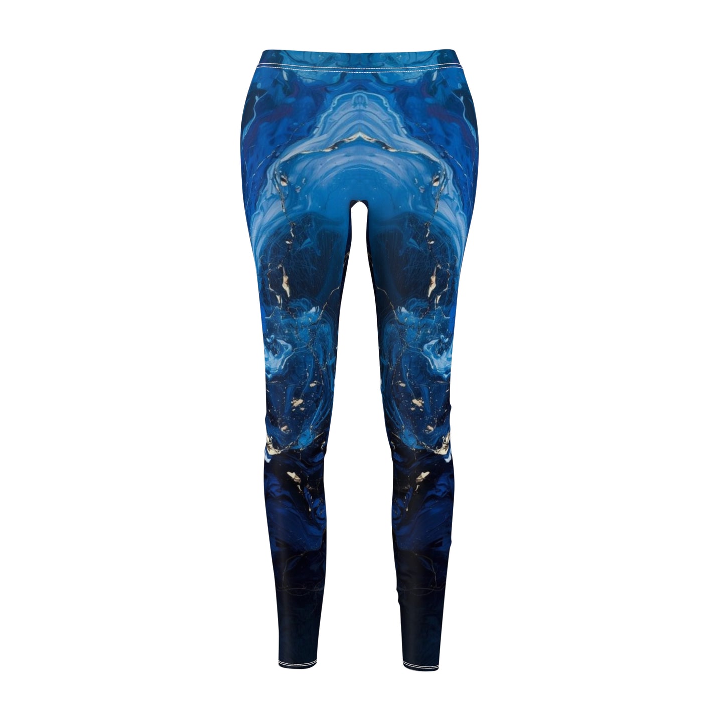 Indigo Motion Women's Cut & Sew Casual Leggings (AOP)