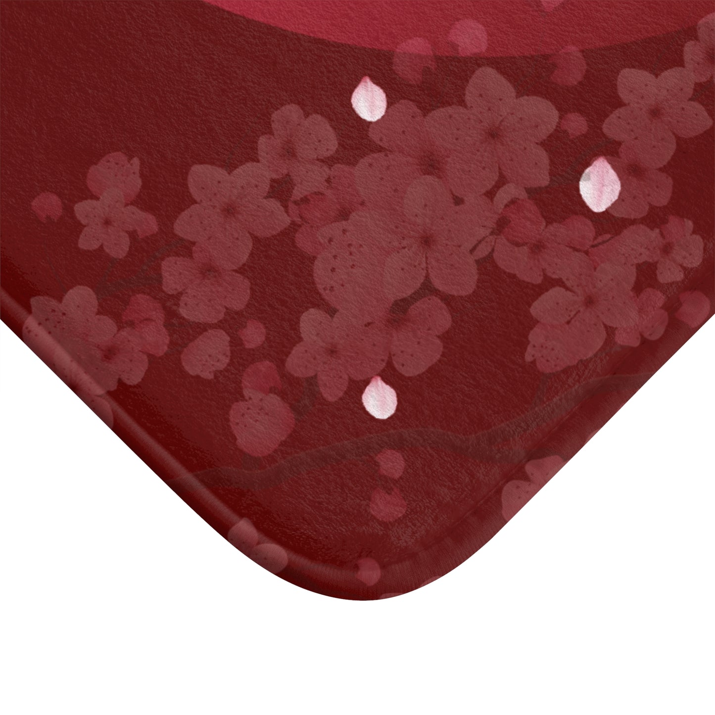 Cherry Blossoms Cherry Moon Bath Mat