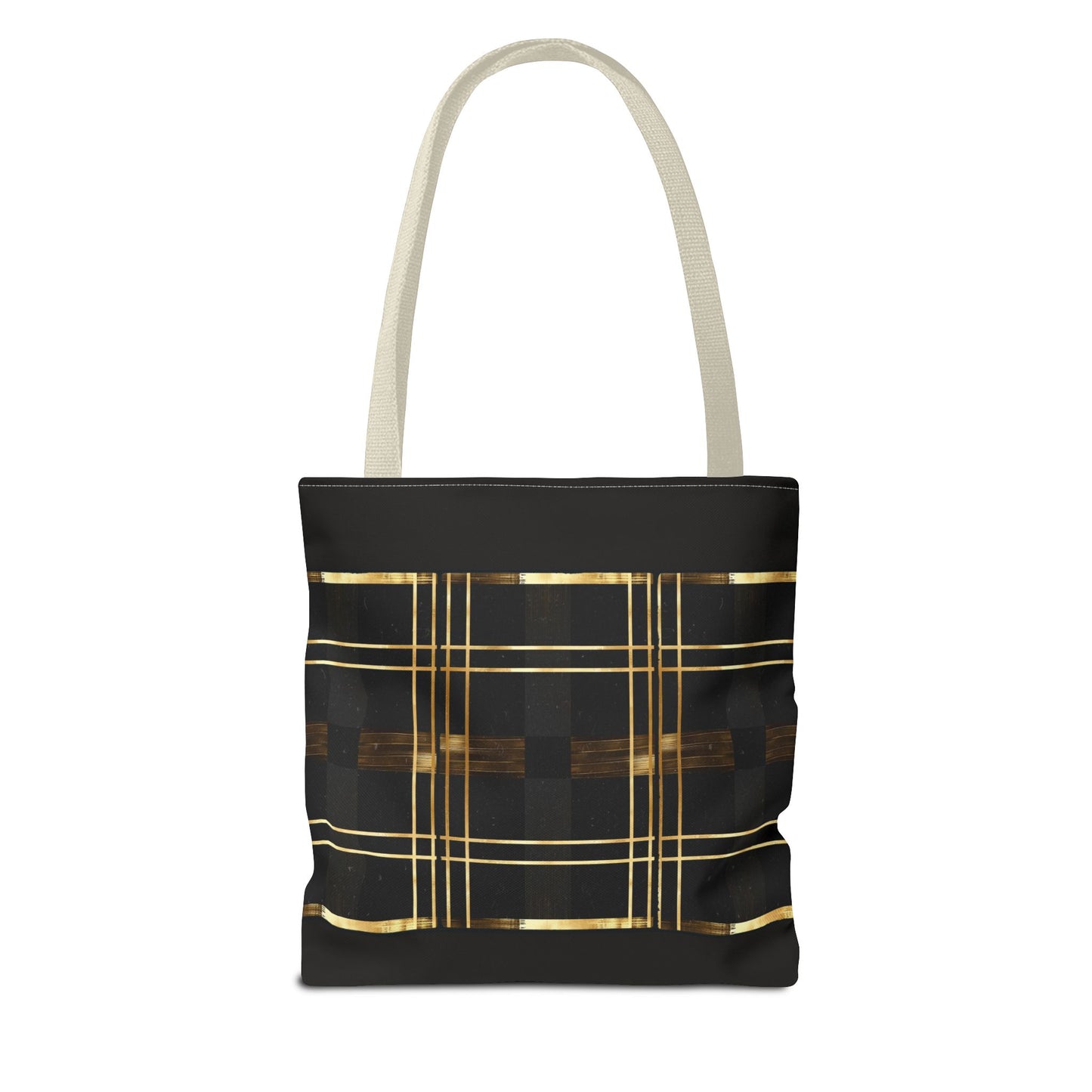 Noir & Gold Glam Tote Bag (AOP)