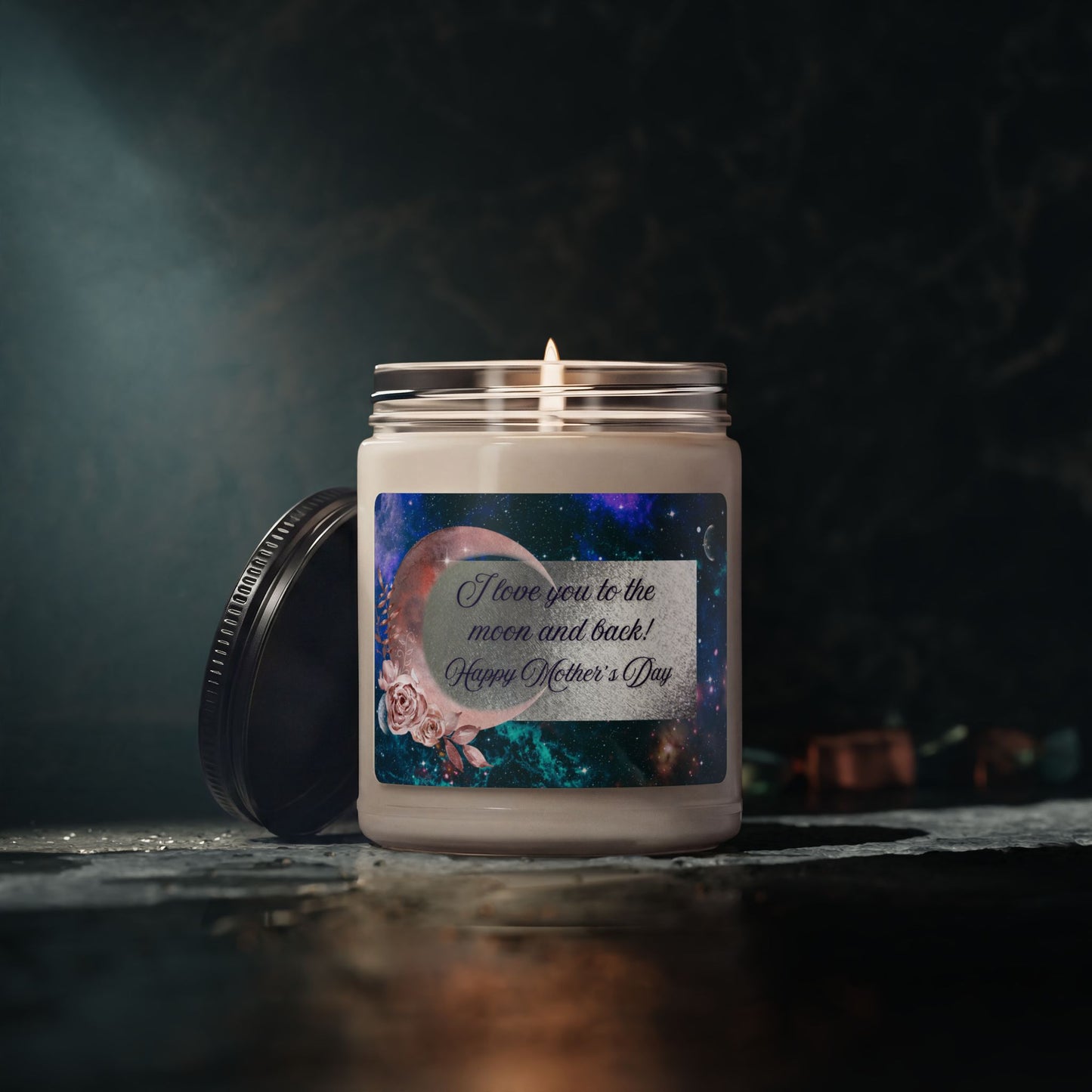"I Love You to The Moon" Scented Soy Candle, 9oz