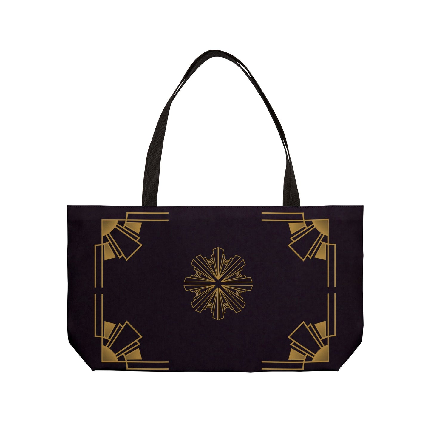 Midnight Luxe (Ebony) Weekender Tote Bag