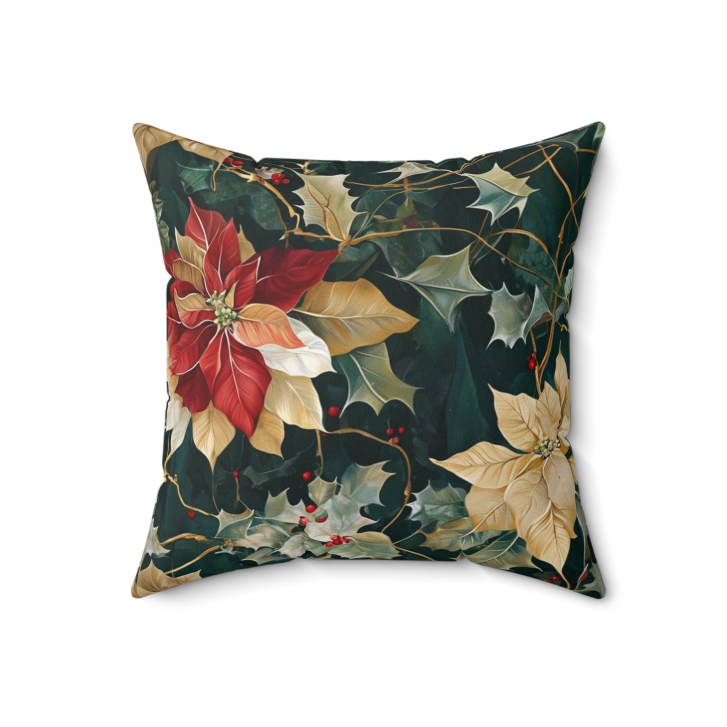 Berrie & Bliss Spun Polyester Square Pillow