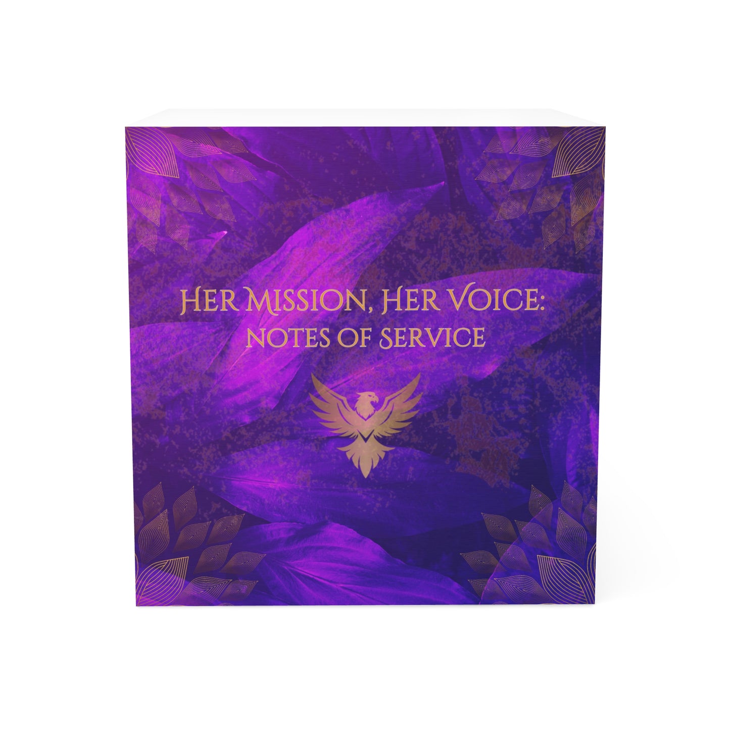 Her Mission, Her Voice Note Cube