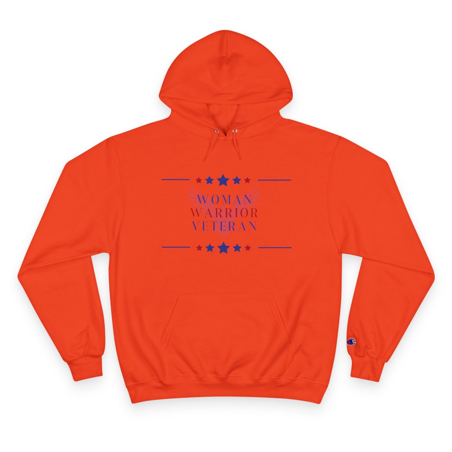 Woman, Warrior, Veteran Champion Hoodie