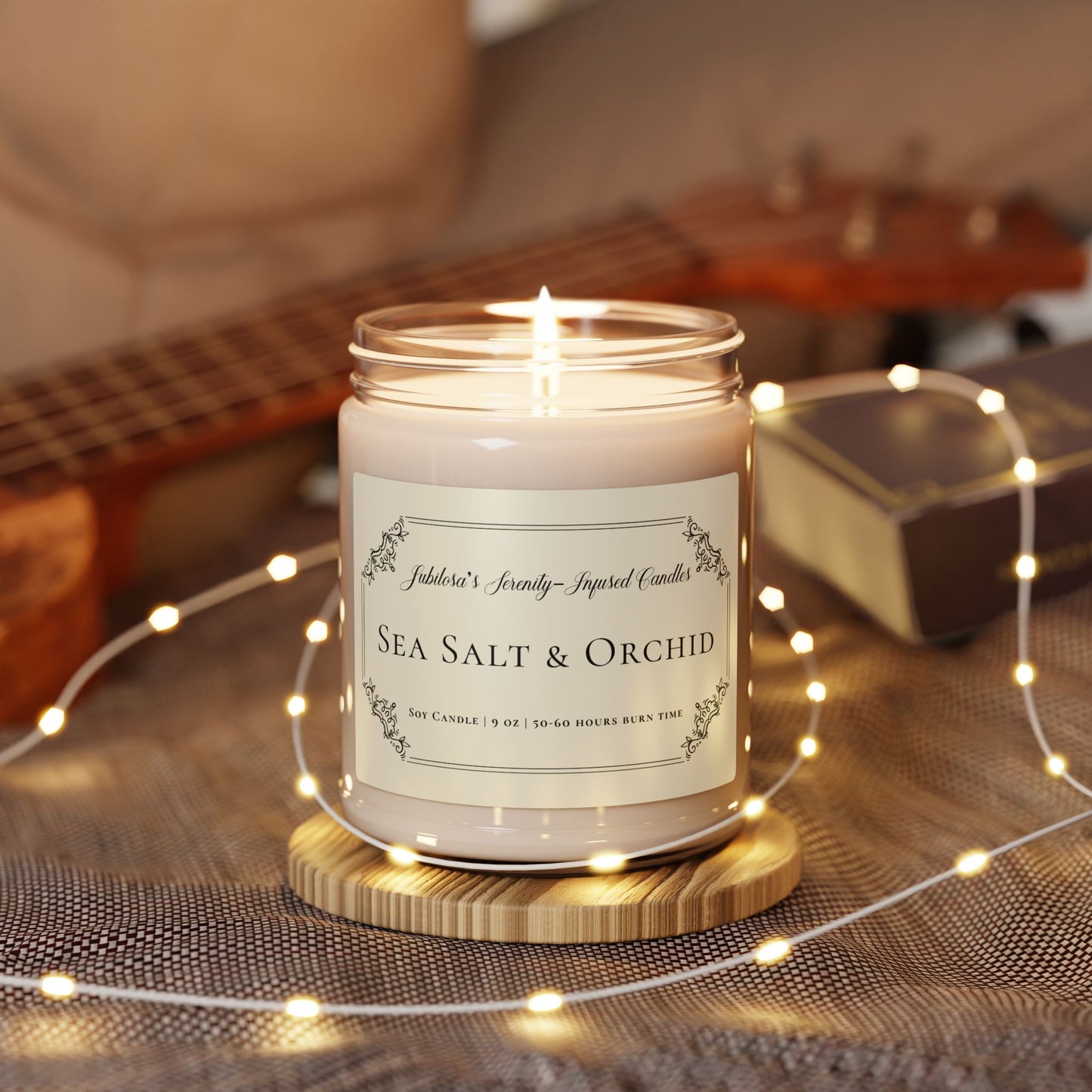 Jubilosa's Serenity-Infused Scented Soy Candles, 9oz