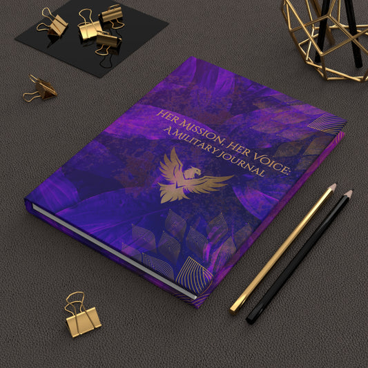 Her Mission, Her Voice Hardcover Journal Matte