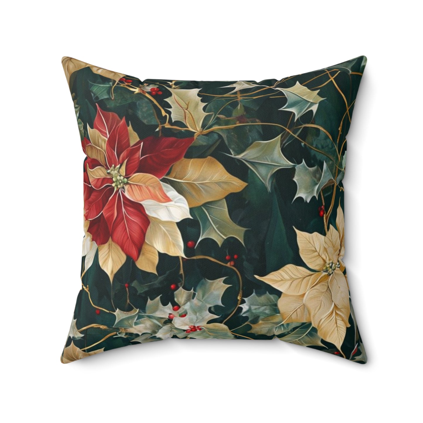 Berrie & Bliss Spun Polyester Square Pillow