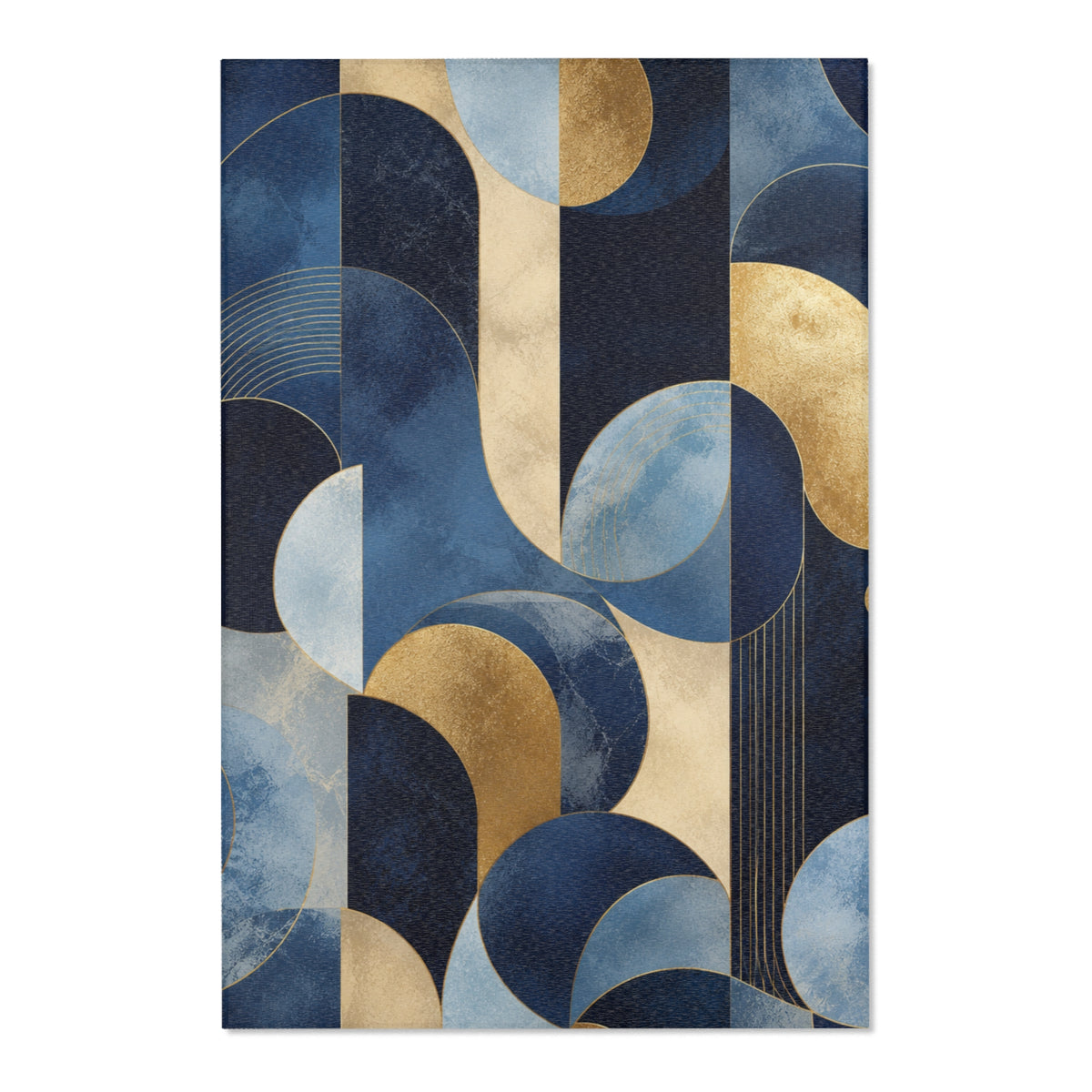 Azure Opulence Area Rug