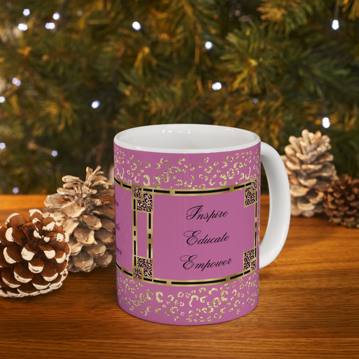 Teachers - Inspire & Educate Ceramic Mug, (11oz, 15oz)