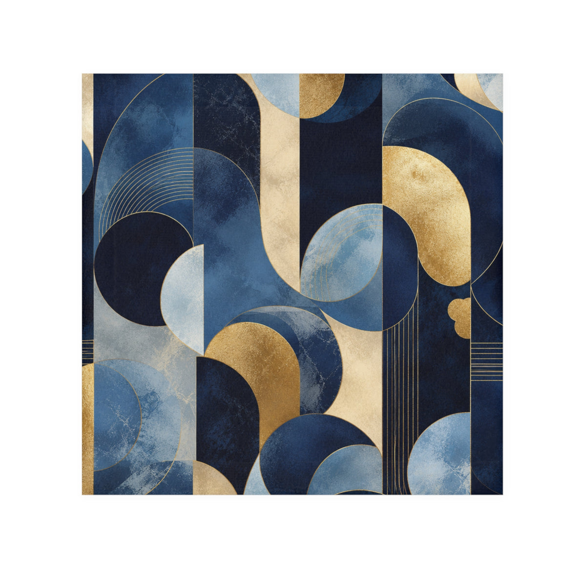 Azure Opulence Face Towel