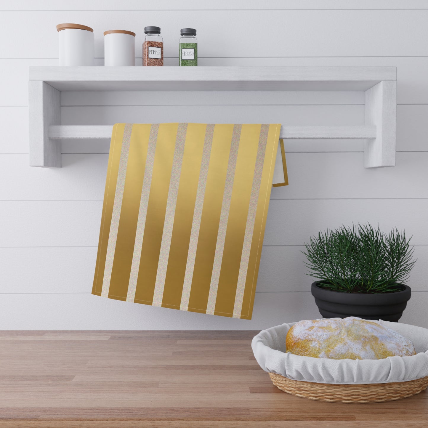 Golden Horizon Tea Towels (cotton, poly)