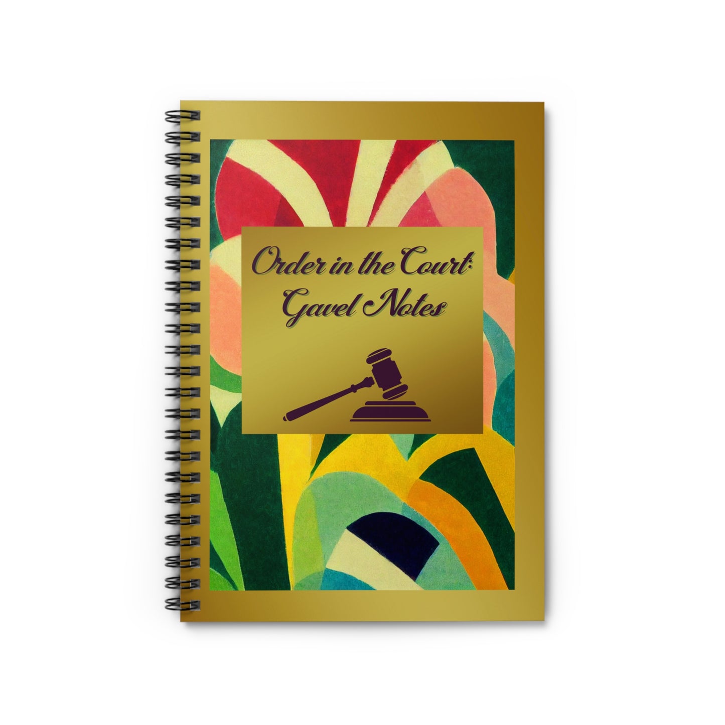 Order in the Court Spiral Notebook - Ruled Line