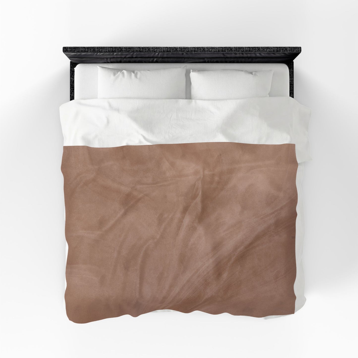 Mocha Bliss Velveteen Plush Blanket