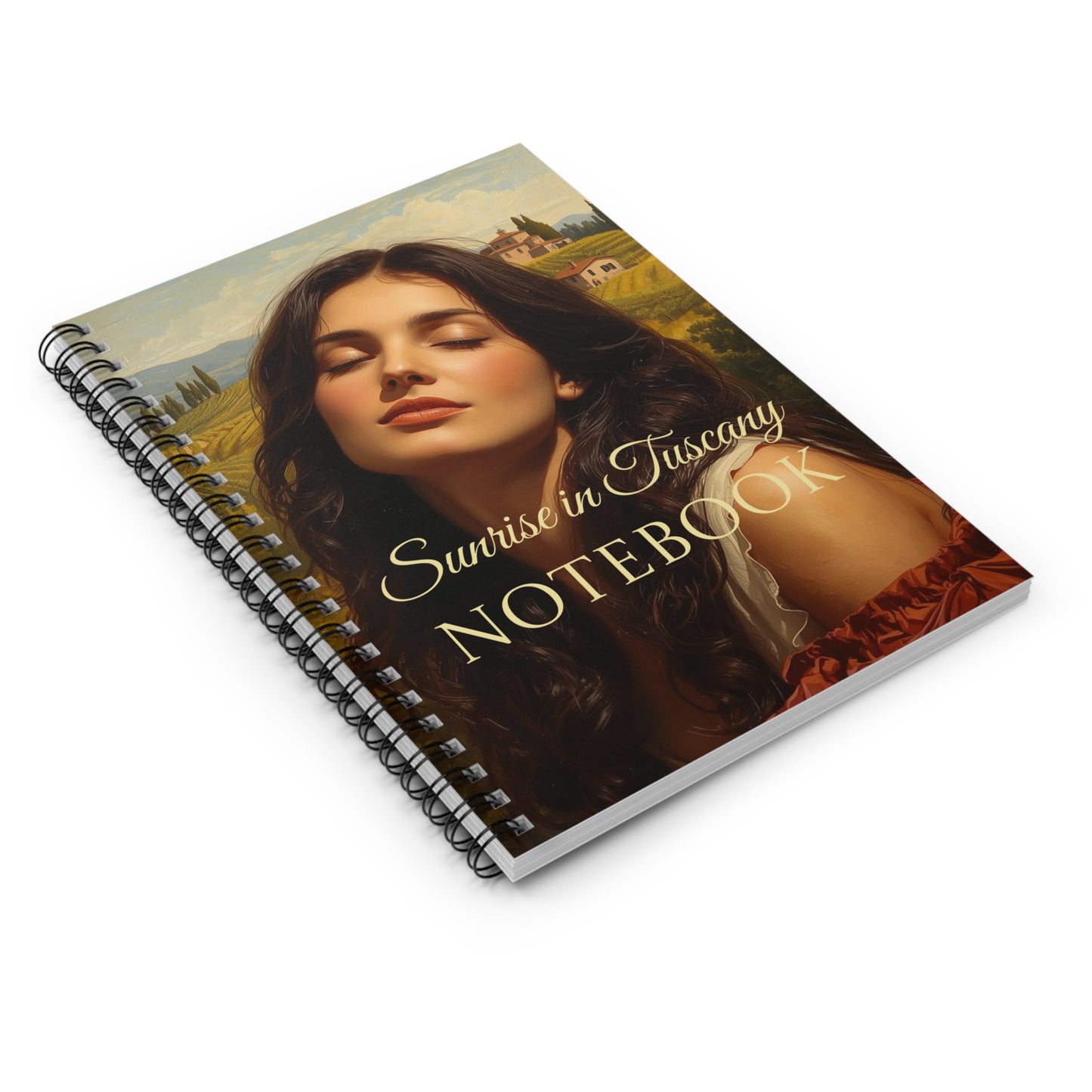 Sunrise in Tuscany Spiral Notebook - Ruled Line