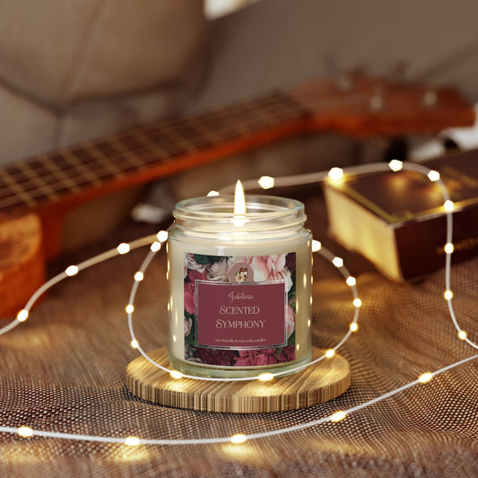 Scented Symphony Coconut Apricot Candle Collection (4oz, 9oz)