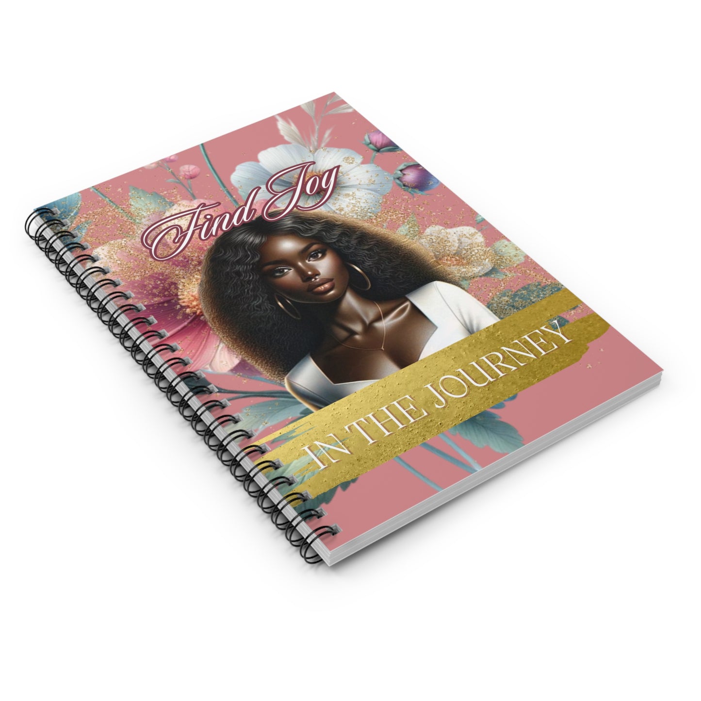 Find Joy 2 Spiral Notebook - Ruled Line