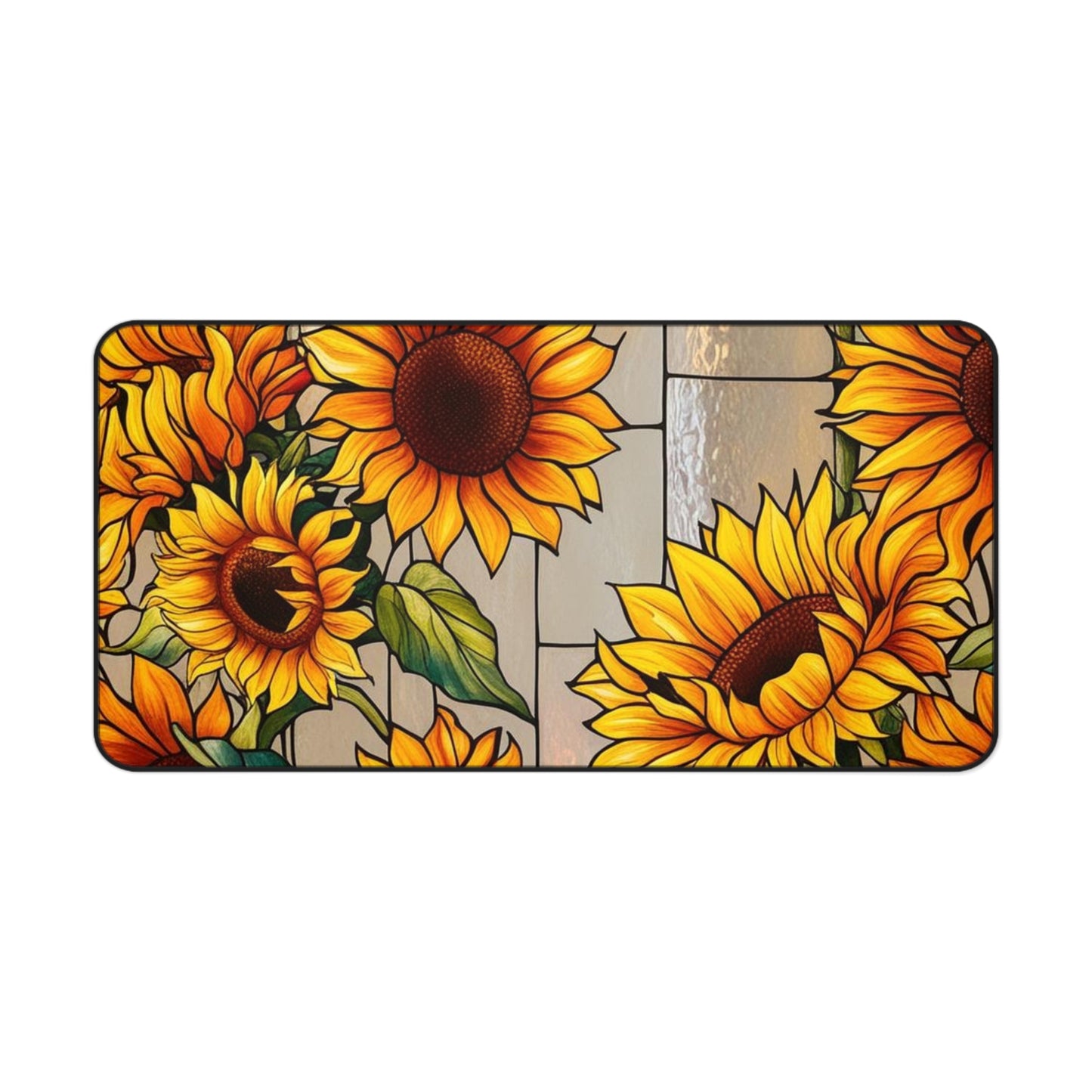 Rustic Sunflower Desk Mat