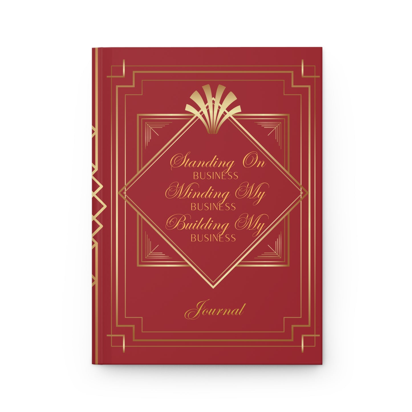 Business 2 (Red) Hardcover Journal Matte