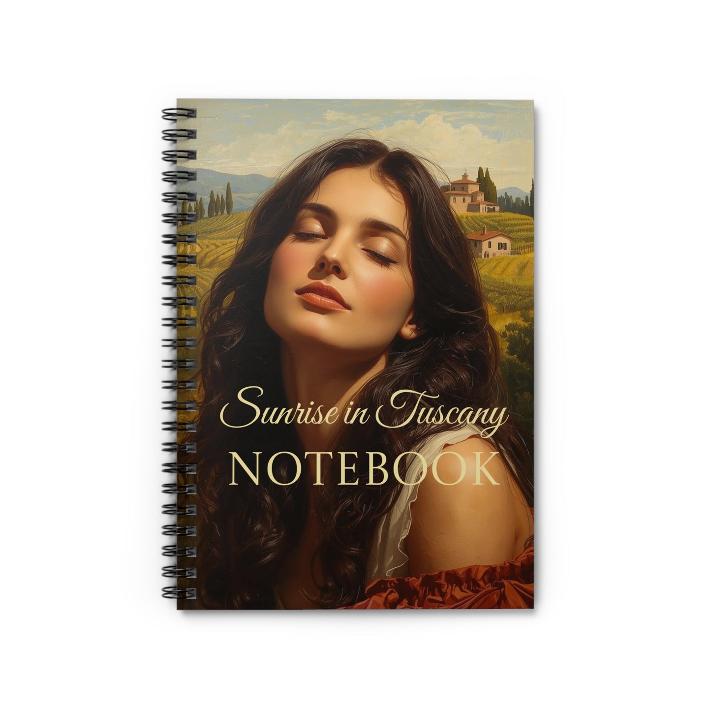 Sunrise in Tuscany Spiral Notebook - Ruled Line