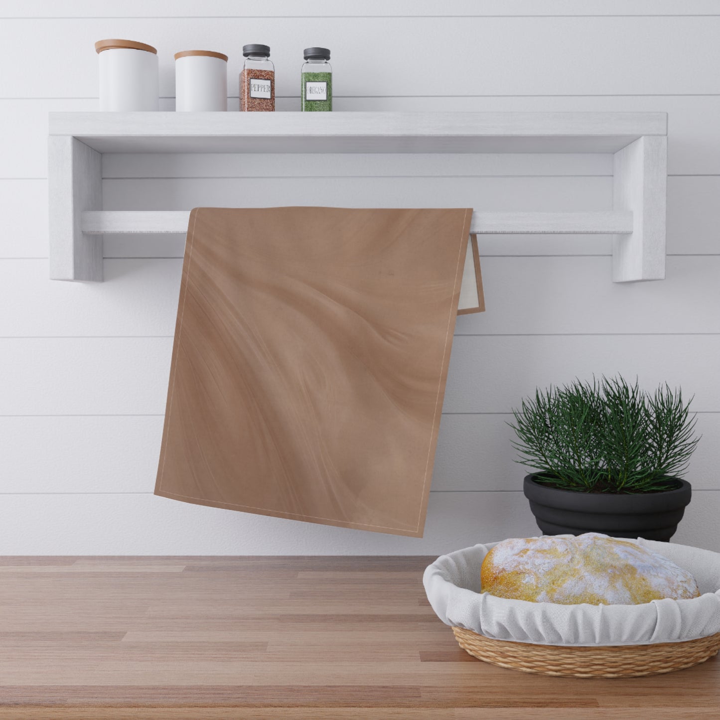 Mocha Bliss Kitchen Tea Towel